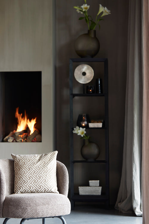 Light & Living zitmeubel Dieyda - bruin - 68x67x72 cm