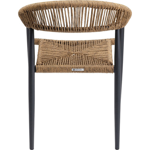 Kare Design Tuinmeubilair Grande Possibilita tafel 180cm en 4 stoelen nature - vtwonen shop