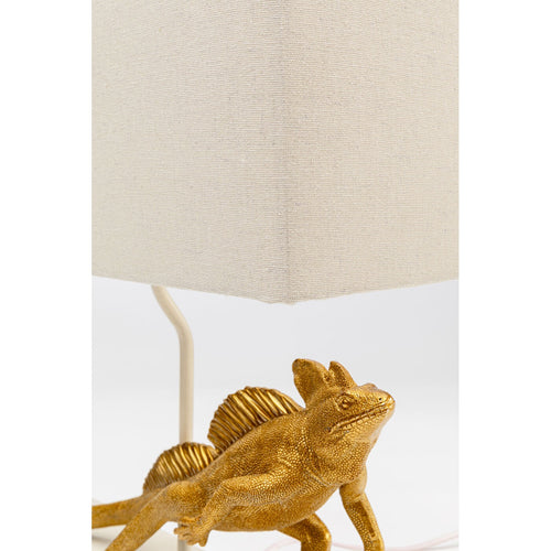 Kare Design Tafellamp goud iguana - vtwonen shop