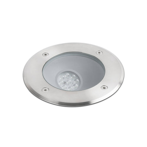 Faro Salt - LED buiten inbouwspot mat nikkel IP67