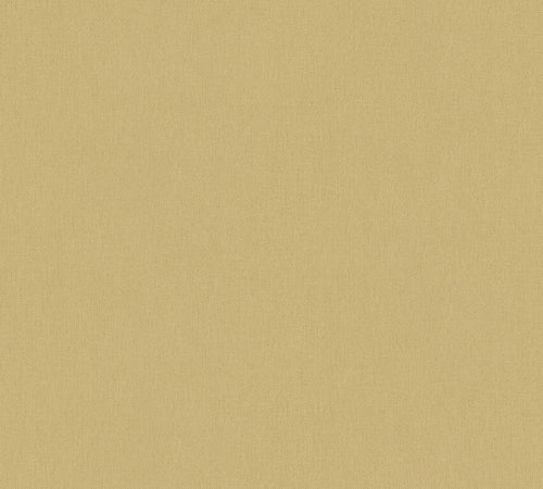 Livingwalls behang effen geel en bruin - 53 cm x 10.05 m - AS-377501