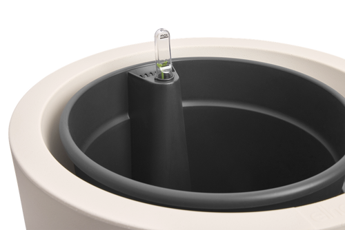 elho amber grail 58 linnen wit | Bloempot |Premium statementdesign