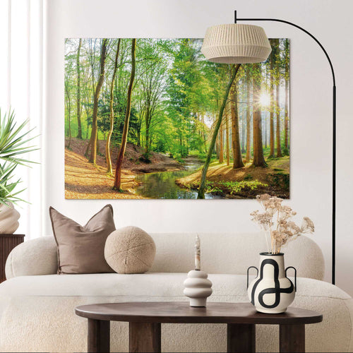 Reinders schilderij Zonnig bos - 100x140cm