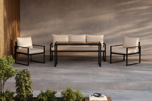 Rebellenclub Loungeset Pelmo - Zwart