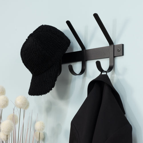 Spinder Design kapstok Dexter 3 - Zwart - 3 haken - vtwonen shop