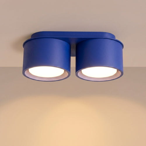 Sollux Lighting Plafondlamp MODO 2 ultramarijn Gx53 - 21x10x8cm