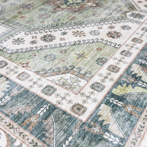 Interieur05 Vintage vloerkleed Medina Groen