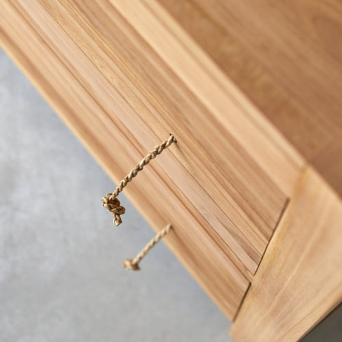 Tikamoon Ladekast van massief teakhout - Naturel