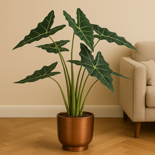 Flourify kunstplant - Alocasia zebrina Sarian - 100 cm