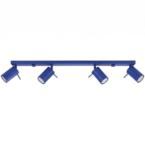 Sollux Lighting Plafondlamp RING 4L ultramarijn - 80x6x16cm