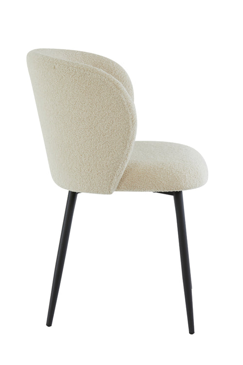 Light & Living eetkamerstoel ELYNA - 56x55x79cm - bruin - Set van 2