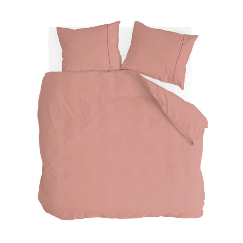 Walra - Dekbedovertrek Remade Uni Essence - 200x220 cm - Roze