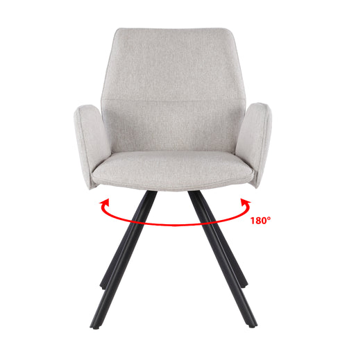 Livingfurn eetkamerstoel Diana - beige - 1 stuk - vtwonen shop