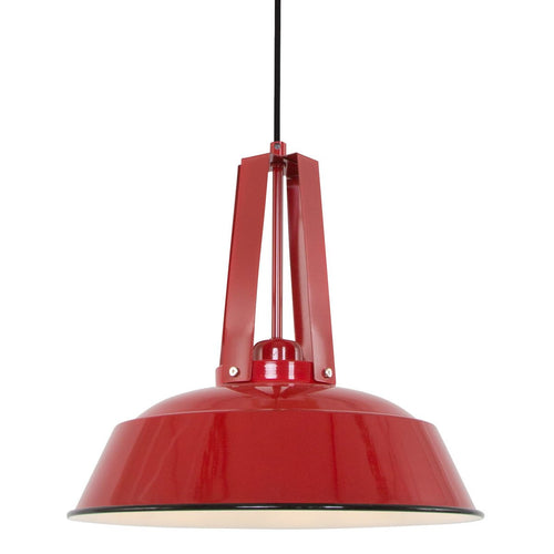 Mexlite hanglamp eden - 1 lichts - 42x 200 cm - rood - vtwonen shop