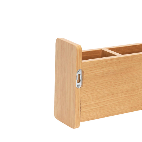Hübsch organiser AtHand - mdf/eikenfineer - 48x9xh18cm - vtwonen shop