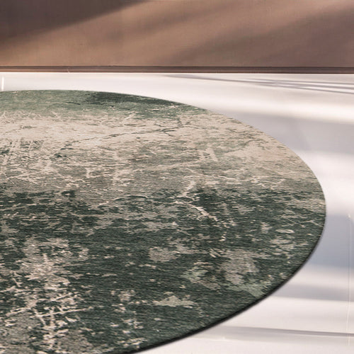 Louis De Poortere binnen & buiten machinewasbaar vloerkleed Mad Men Cracks van 70% gerecycled PET - groen - 290x290cm