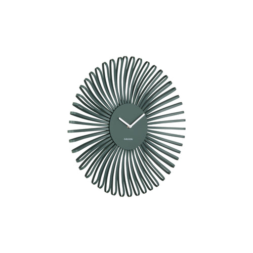 Karlsson wandklok Polo - groen - Ø48cm - vtwonen shop