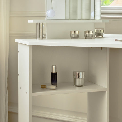 Home Deluxe kaptafel CANDICE wit