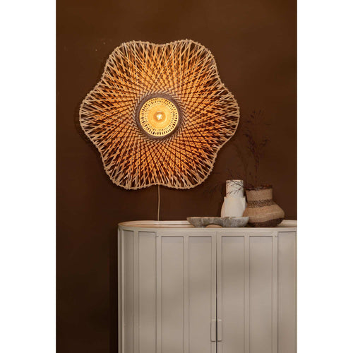 GOOD&MOJO wandlamp MADURA - bruin - Ø87cm - vtwonen shop