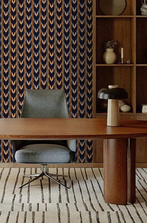 Catchii Behang Maison Artisan Ikat groen - vtwonen shop