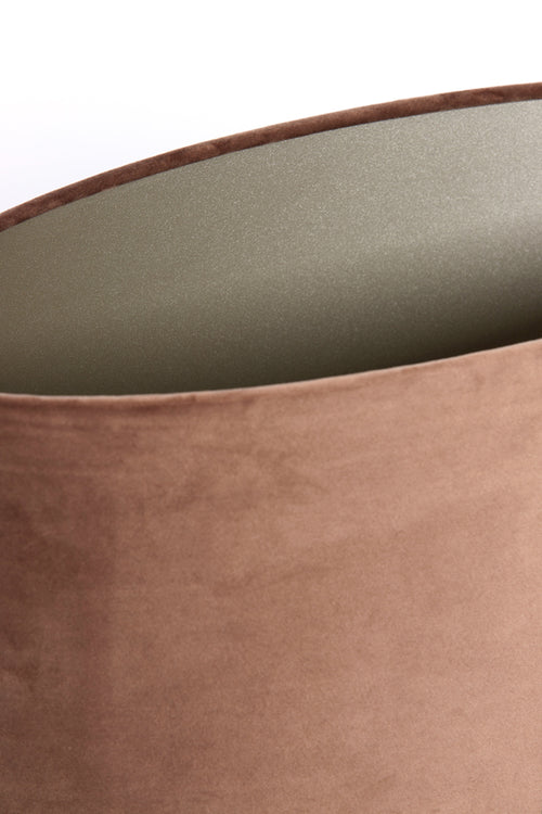 Light & Living lampenkap VELOURS - 38x17.5x28cm - bruin