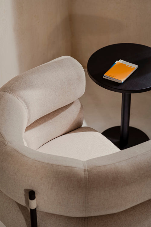 noo.ma ODO Bijzettafel - low - Vulcano Black