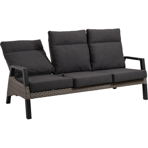 Lesli Living loveseat Treviso - grijs - 194x83x94cm