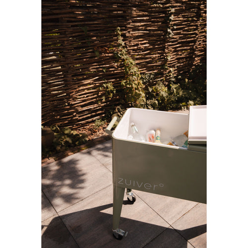Zuiver Cooler Be Cool Koelbox/ Koelwagen Tuin Groen - vtwonen shop