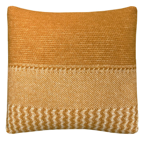 Malagoon kussen Uptown - oker - 45x45cm 100% wol