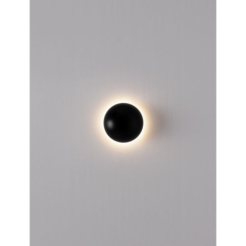 Nova Luce IONA Geïntegreerde LED-wandlamp Sandy Black LED 3W 119lm 3000K