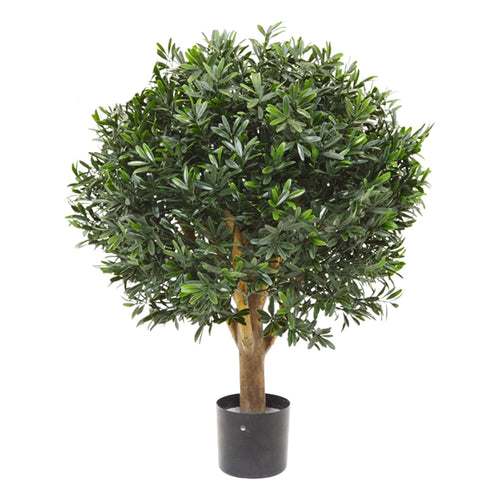 Maxifleur Ilex bol kunstplant 55cm - UV bestendig