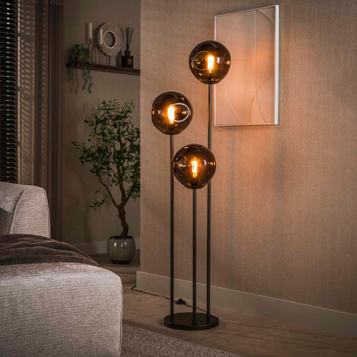Giga Living Vloerlamp Stellar - Bruin Metaal - Ø30x165cm