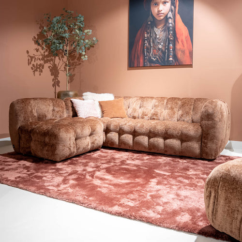 DÉJA Living Fauteuil Cillán - Cognac Stof - 95x105x74cm