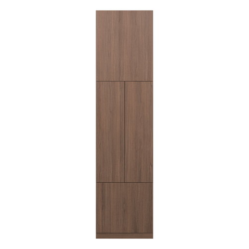 WOOOD smalle opbergkast Build - Walnoot Fineer - Bruin - 215x54x41