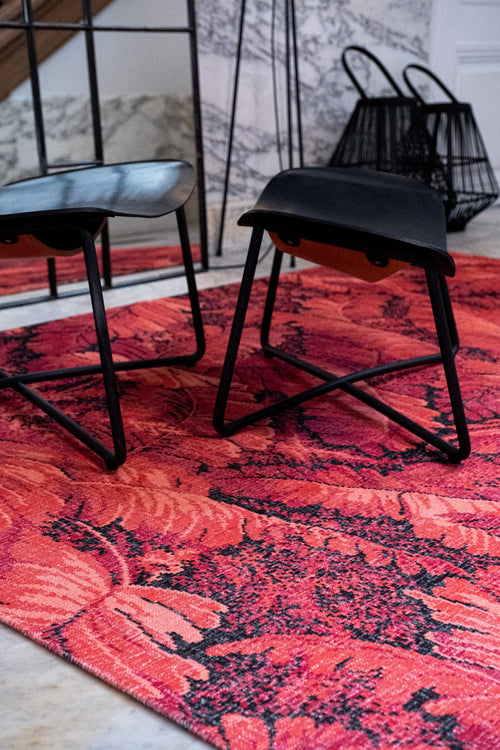 Jules Flipo vloerkleed 9180 Ruby My Dear - Rood - 140 x 200 cm