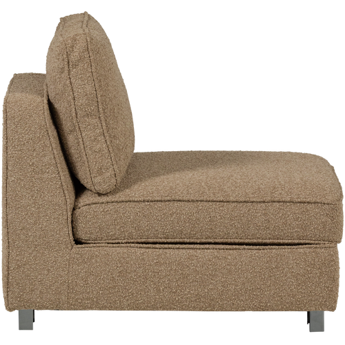 vtwonen element 1-zits Lazy - Bouclé - Bruin - vtwonen shop