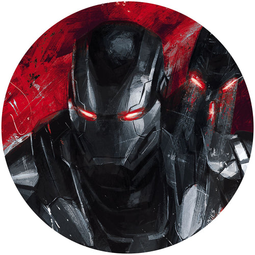 Sanders & Sanders zelfklevende behangcirkel The Avengers War Machine rood Ø 128 cm 612048