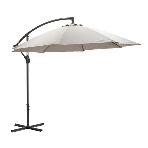 Garden Impressions zweefparasol Athene zand kleurig - Ø300 cm - vtwonen shop