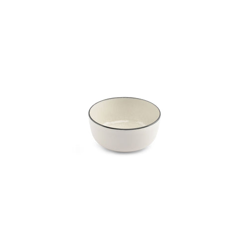 Ona - Kom 14,5xH6,5cm wit Gravel - Set van 6
