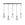 HOME DELUXE Hanglamp van glas CELIA Transparant - 5-lichts
