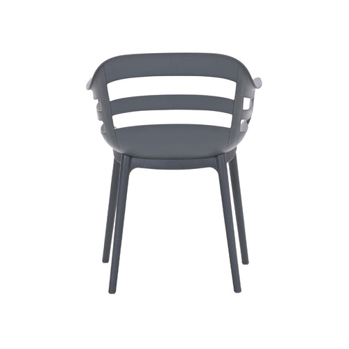 Garden Impressions tuinstoel Sunny donker grijs - set van 4 - vtwonen shop