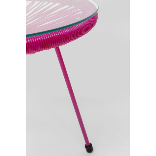 Kare Design Tuin Bijzettafel Acapulco Mono roze