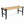 Furnhouse bankje Nobel - Witte olie - Papiergaren - 38x110x47