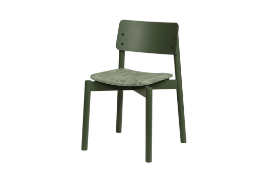 noo.ma WEM Gestoffeerde stoel - Forest Green - vtwonen shop