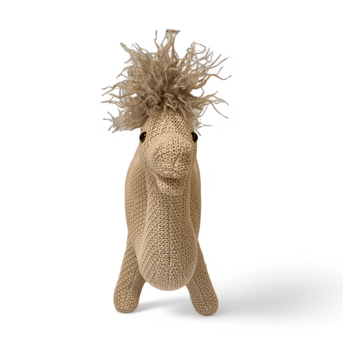 Pintado & Lacado knuffeldier Kameel - beige - 42 cm