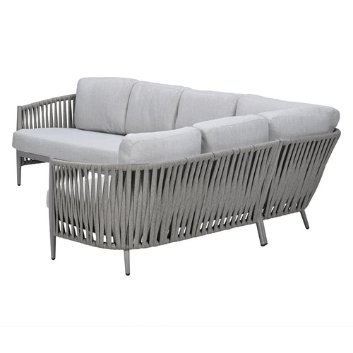 Garden Impressions Loungebank Devin 4-delig - taupe