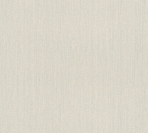 A.S. Création behang met structuur crème en grijs - 53 cm x 10.05 m - AS-395511
