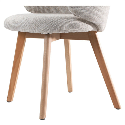 Calicosy - Stoelen set van 2 SOLÈNE - beige 60x55x79 cm