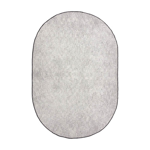 Eva Interior Buitenkleed Dahl Ovaal - Zwart - Dubbelzijdig - 240 x 340 cm - vtwonen shop