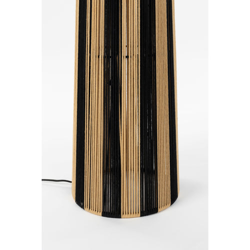 Bold Monkey Stripe it up Vloerlamp - Zwart - vtwonen shop